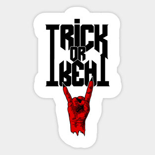 Hell Yeah Trick or Treat! Sticker